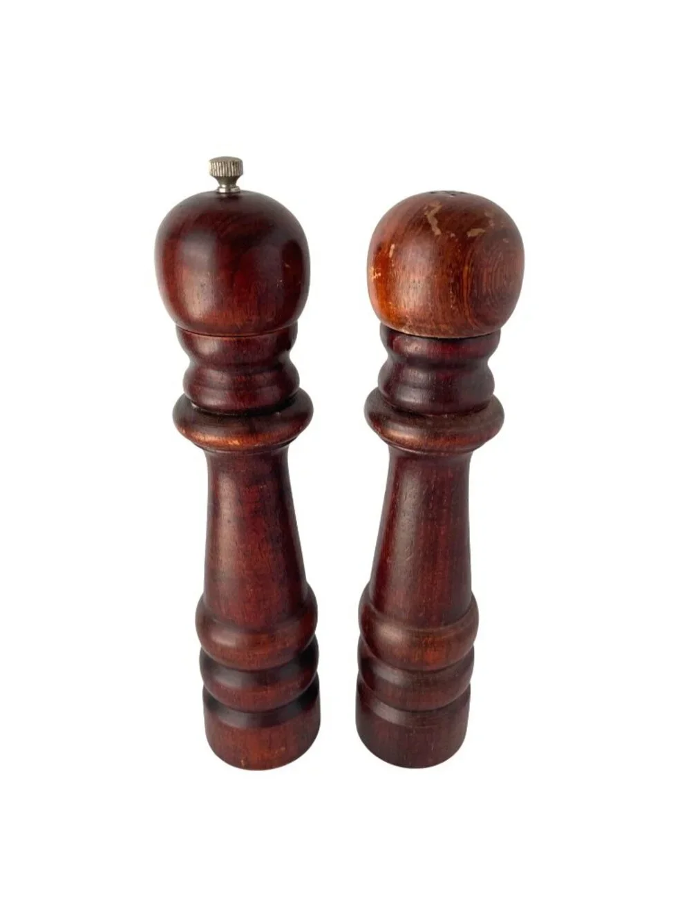 Wooden Pepper Grinder & Salt Shaker Set 10